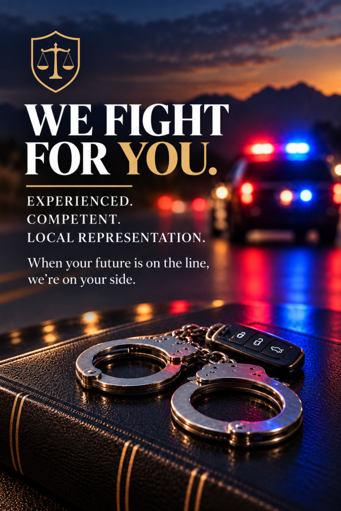 Arizona DUI defense - Griffith Law Office fighting for your rights